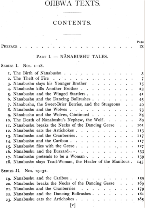 Ojibwa Texts Part 1